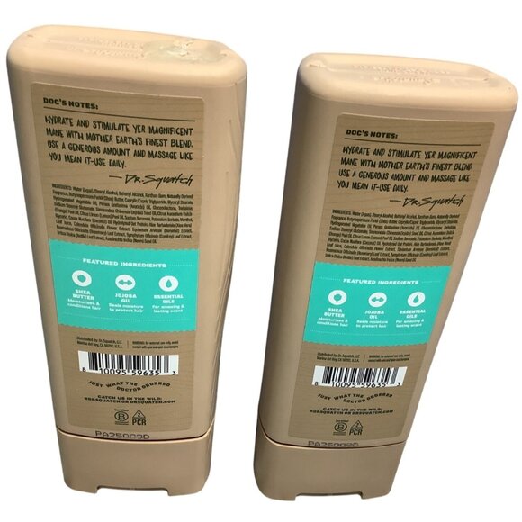 2 Dr. Squatch Coconut Castaway Moisturizing Conditioner 11 Oz - Picture 2 of 3